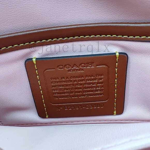 Coach Pillow Tabby Shoulder Bag 18 Pink - Picture 9 of 13